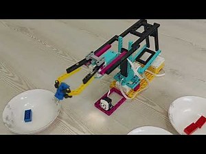 LEGO Spike ile Robot Kol (Robotic Arm)