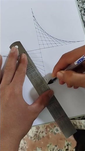Drawing a beautiful rhombus #art #painting