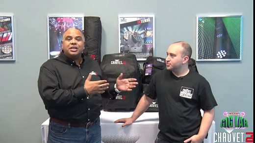 Chauvet Lighting - VIP Gear Bag for 2; 1 m Strip Fixtures (CHS-60),Black