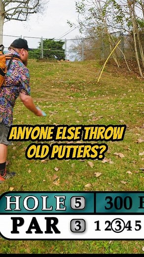 What's the oldest disc in your bag? This putter has been in mine for 7 months but it's had a rough time 🤣 I've hit quite a few trees and even a bridge with it. #discgolf #discgolfdaily #fyp #discgolftips Gateway Disc Sports Squatch Disc Golf PuttConfidently | Eric Jenkins Disc Golf