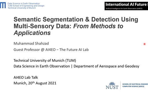 Semantic Segmentation Detection Using Multi-Sensory Data by Dr. Muhammad Shahzad