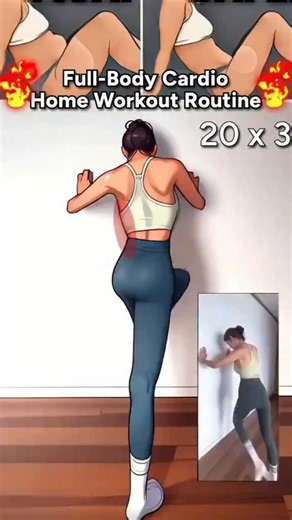 Cardio workout at home no jump❌ #cardioworkout #workoutmotivation | 다이어트