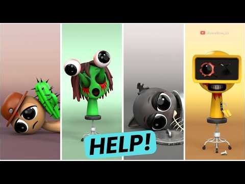 OH NO!! Help Sprunki | Mr Tree vs Owakcx vs Polo | Incredibox Animation