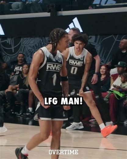 Overtime Elite on Instagram: "The first round of RWE vs Cold Hearts was an instant classic 🔥 Round 2 tonight at 7pm on YouTube 🎬 @taylen_kinney13"