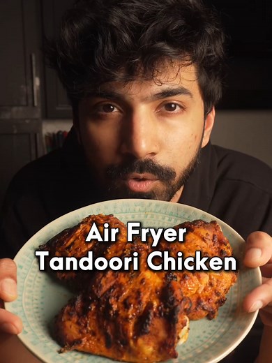 How to make Air Fried Tandoori Chicken 👉🏽 Click the link in my bio for Full written recipe Details ✨