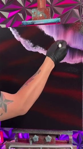 Learn to Paint #NorthernLights with your favorite Art Teacher #PaintWithJosh #AuroraBorealis