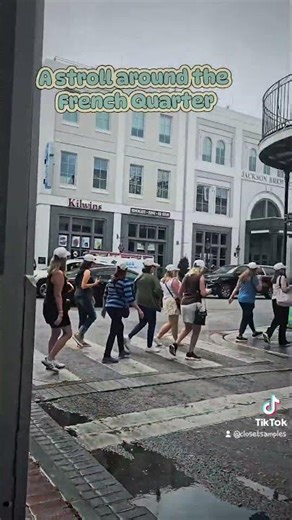 Taking a stroll around the New Orleans French Quarter
