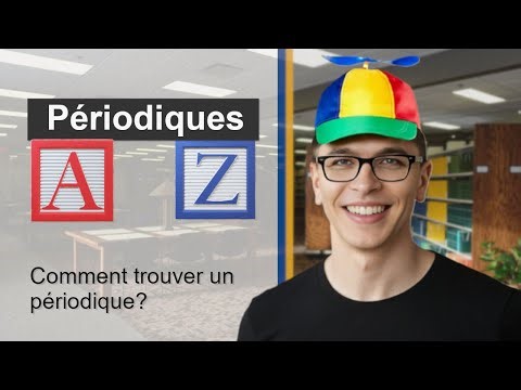 Périodiques A à Z : Comment trouver un article rapidement ?