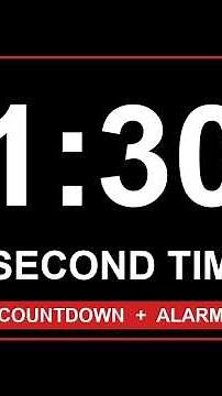 90 Second Timer ⏱️ 90 Second Countdown Timer #Shorts