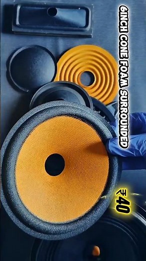 speaker parts , paper cones 3inch, 4inch, 6inch, 8inch