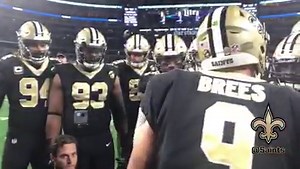 Drew Brees leads the NFL in comp. pct. (75.5 pct.) & rating (123.2) & ranks 3rd in pass TDs (30) | New Orleans Saints
