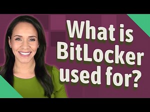 What is BitLocker used for?