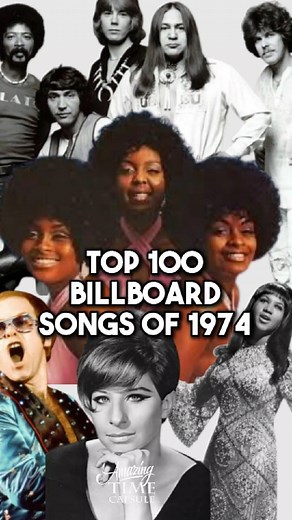 Top 100 Billboard Songs of 1974 👏🙌🏼🔥 | Amazing Time Capsule