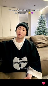 "I can drive but I'm scared of driving" 😂💜 It's okay Joon, we understand. As Yoongi said, this is for world peace. #namjoon #rm #bts | BTSNoona ㅠ ㅠ