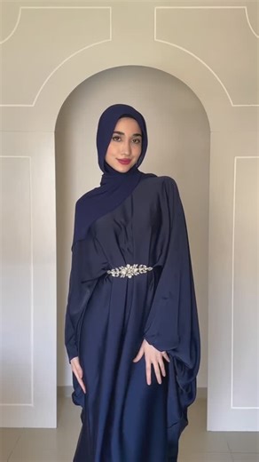AMARIAH on Instagram: "The wait is over!!! Maria is BACK in our bestselling Navy shade 🥰🫶🏼 Just in time for Ramadan & Eid #modestfashion #ootd #eidoutfit #eidcollection"