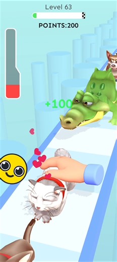 Level 100 in Pet Care Runner - Epic Run #shortsfeed #shorts #viral
