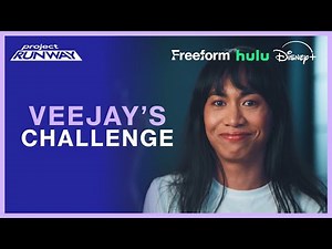 Veejay Challenges the Twins to Work Independently | Project Runway |Freeform, Hulu & Disney+