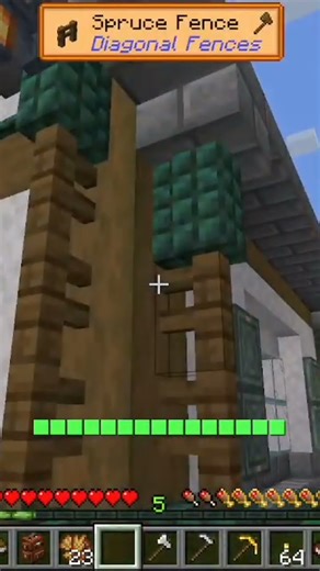 Self Building House!!! #minecraft #minecraftmodpack