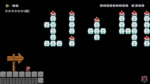 Mario World 3-74 - Mario learn math: 1! 4! 5! = 145. Let's go... #...