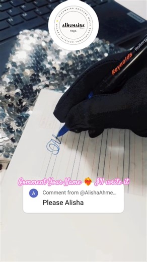 Alisha Name Writing | Name Calligraphy |Subscribers Name #namewriting #calligraphy #shorts #ytshorts