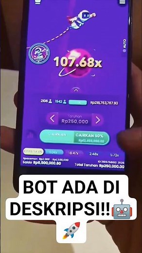 50000x🤩🚀 || BOT PREDICTOR SPACEMAN AKURAT BESAR CEK DESKRIPSI ‼️🚀 #predictor #bot #spaceman