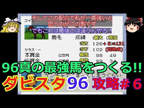 [Davista 96] Strategy #6 [Create the True Strongest Horse in 96!!] Part 1