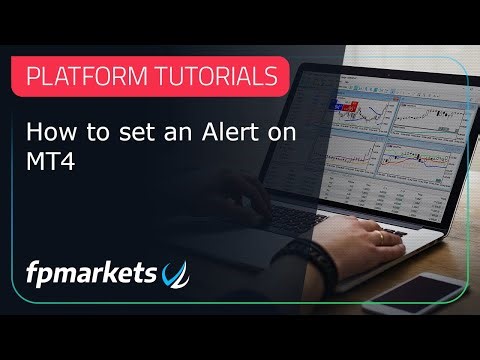How to set an Alert on MT4 | FP Markets