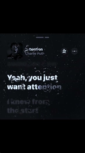 Charlie Puth - Attention (Lyrics) l You Just Want Attention 🎧