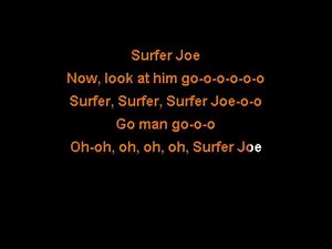 Surfaris - Surfer Joe Karaoke