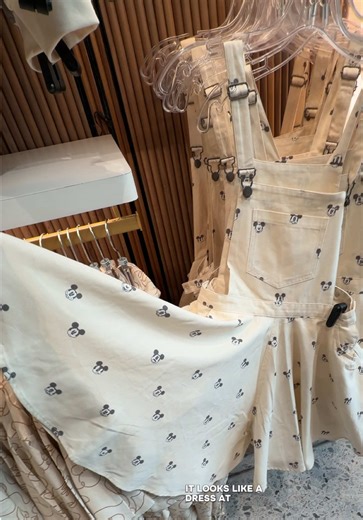 Short overalls for summer!! 🖤🤍 Follow along for the latest drops at the parks you can snag right here on TikTok shop! #tiktokshopcreatorpicks #BigDreamsStartSmall #summerfashion #disneystyle #disneymerch