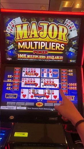 This is a first! #videopoker #igtchallenge