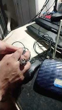 I found a lot of computer parts in the trash, including a gaming mouse.