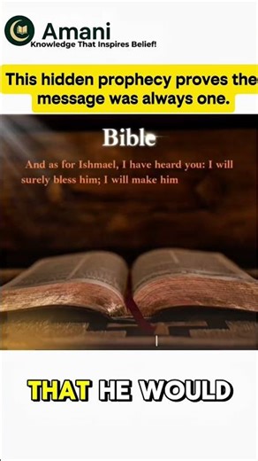 Islam Was Foretold in the Torah — Proof of the One Divine Message 📜