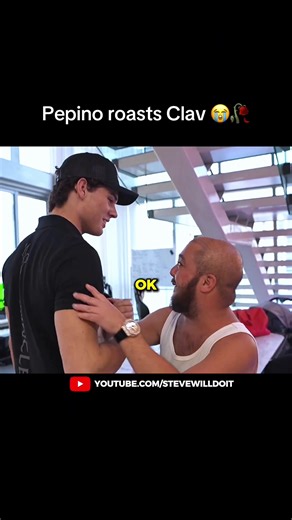 Bro got beef with Clav 😭💔 #stevewilldoitclips #bradleymartyn #clav #clavicular #pepino