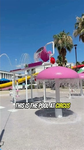 Pool at Circus Circus Las Vegas #vegas #lasvegas