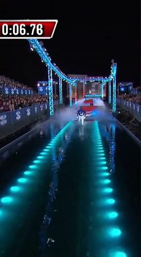 Fastest Ninja Warrior Run EVER?