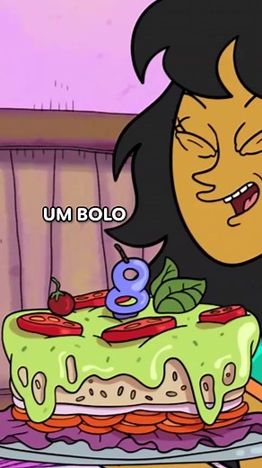 Bolo feio 😡 #CartoonNetwork #IrmãodoJorel #VovóJuju #bolo #fy