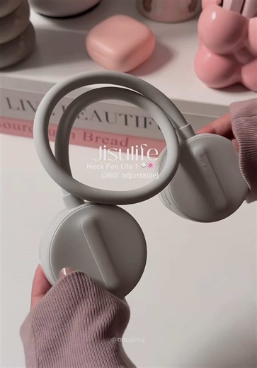 Stay Cool with the JISULIFE Portable Neck Fan