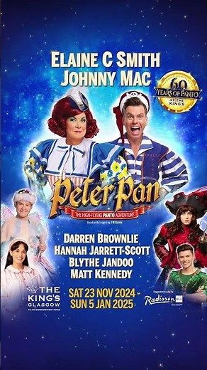 Peter Pan | King's Theatre, Glasgow | ATG Tickets