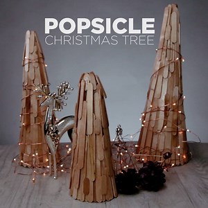 60K views · 247 reactions | Why BUY when you can DIY? This popsicle stick XMAS tree looks like it’s straight out of a catalog! More Holiday Centerpiece ideas here: https://diyprojects.com/15-cheap-and-easy-diy-christmas-centerpieces-christmas-centerpiece-ideas/ | DIY Projects | Facebook