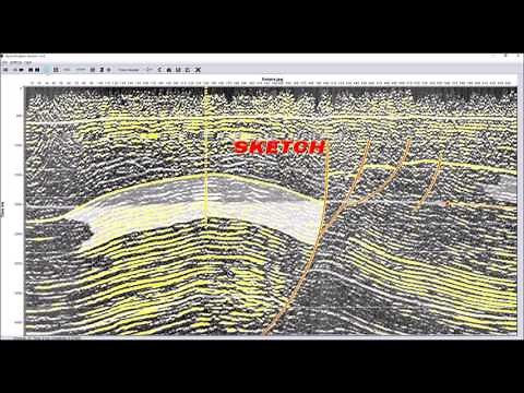 Tutorial on how to transform a sketch or image to segy format and load it in to OpendTect