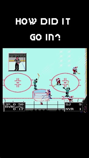 WEIRD GOAL! 👽 Bouncing Puck Deflects Off Nolan for a Freaky Score (NHL '94 Genesis)