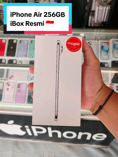 Unboxing iPhone Air 17 Air 256GB — iBox Resmi