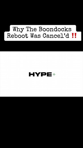 This is the reason why The Boondocks reboot was cancel’d, by Comedy Hype #tv #series #cartoon #animation #youtube #entertainment