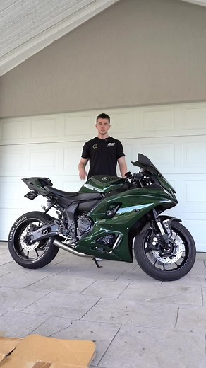 Yamaha R7 Full Straight Pipe Exhaust Sound Showcase