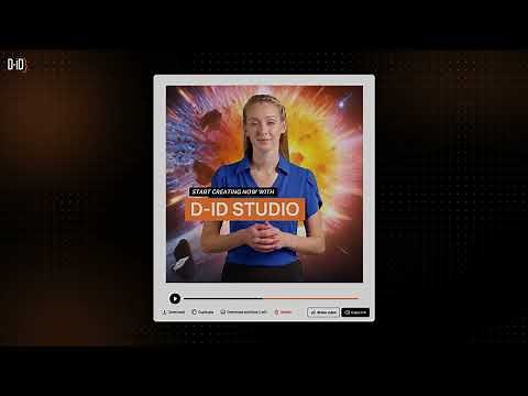 D-ID Studio V3: Your All-in-One Avatar Video Creation platform