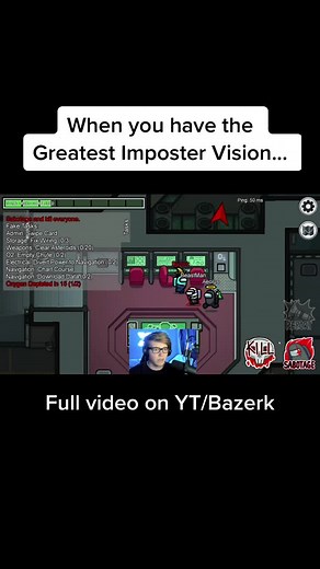 Full Video on YT/Bazerk (LINK IN BIO) #amongus #amongusgame #amongusmeme #fyp #foryou #feature #funny #gaming