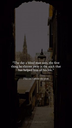 A💫 on Instagram: "This isn’t about the stick. 👍🏻 Quote by anonymous. #quotes #quotestagram"