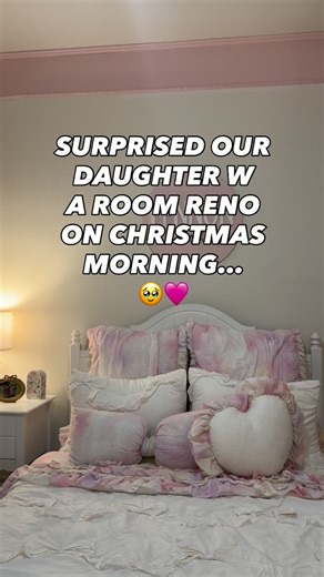 Brooke Copeland on Instagram: "Had to recover from the sleepless nights we had last week making this a reality 🫠😅🩷 But I’d do it all over again for the excitement she had seeing it for the first time & the way she is so proud of her room now. It’s girly. It’s elegant. It’s her. ✨"