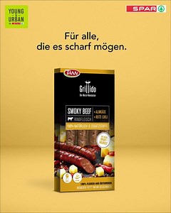 9.2K views · 47 reactions | *Werbung* Young & Urban by SPAR macht Lust auf Neues! Bestes Fleisch. Natürliche Zutaten. Und sonst nix!  Entdecke jetzt Grillido in 3 köstlichen Sorten für jeden Geschmack!  | SPAR Österreich | Facebook